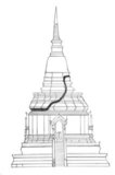 Wat Chedi Luang translates literally from the Thai as ‘Monastery of the Great Stupa’. Construction of the temple began at the end of the 14th century when the Lan Na Kingdom was in its prime. King Saen Muang Ma (1385-1401) intended it as the site of a great reliquary to enshrine the ashes of his father, King Ku Na (1355-85). Today it is the the site of the Lak Muang or City Pillar.<br/><br/>

The great stupa, once the tallest man-made structure in the pre-modern (20th century) Lan Na Kingdom, was seriously damaged in an earthquake in 1545, losing almost half its height, as reported in the 'Chiang Mai Chronicle'.<br/><br/>

Chiang Mai (meaning "new city"), sometimes written as "Chiengmai" or "Chiangmai", is the largest and most culturally significant city in northern Thailand. King Mengrai founded the city of Chiang Mai in 1296, and it succeeded Chiang Rai as capital of the Lanna kingdom.
